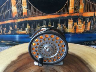 VINTAGE Hardy Featherweight Fly Fishing Reel w/Extra Spool,  Pouch and Booklet 3
