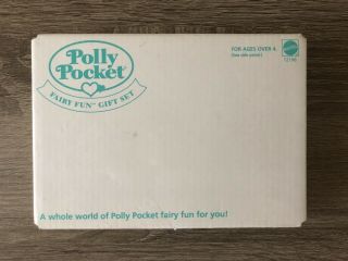 Polly Pocket Vintage Fairy Fun Gift Set Wishing World Fairy Spells Locket