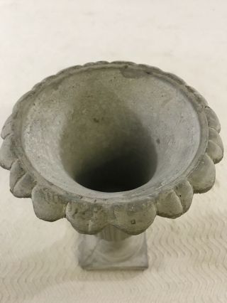 Ceramic CAPAGNA URN Garden Small Vase Gray B11 2