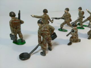 Vintage Charbins Lead Toy Soldiers 2 1/2 