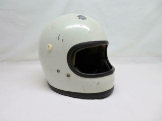 Vintage Bell Star Toptex Helmet / 1970 First Generation / Small Vision Window