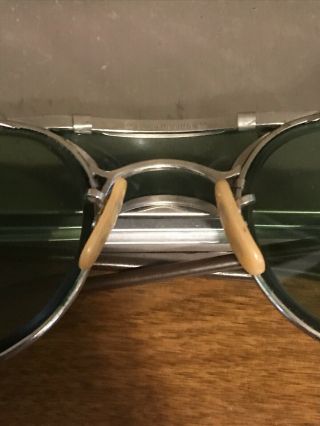 Vintage Bausch & Lomb B&L Motorcycle Safety Glasses Goggles 8