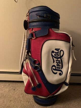 Vintage Pepsi Cola Tour Golf Bag