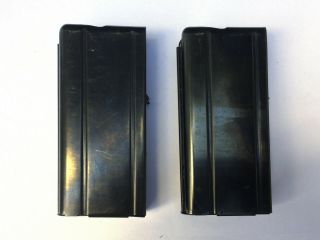 WW2 USGI 1943 M1 Carbine pouch with 2 orig.  USGI Winchester magazines. 6