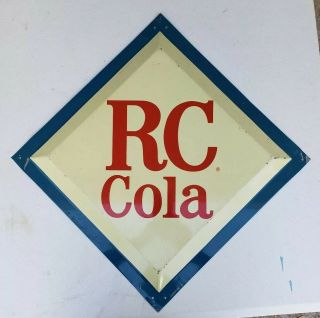 Vintage Rc Cola 17 " X 17 " Advertising Soda Pop Oil & Gas Metal Sign
