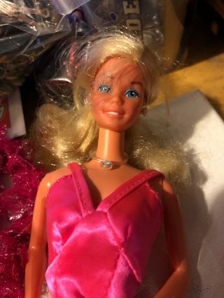 Vintage SuperStar Barbie Doll 9720 Pink Star 1976 Taiwan Star 8