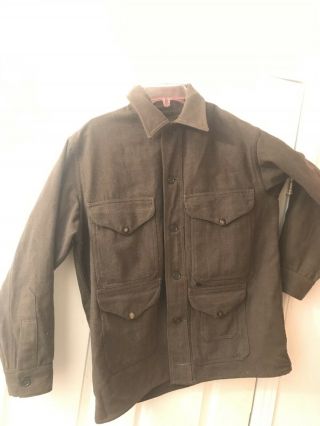 Vintage Fil - Clo Filson Mackinaw Cruiser Wool Jacket 1930’s