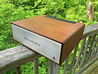 Vintage Harmon Kardon Citation Twelve deluxe power amp Wood cabinet 6