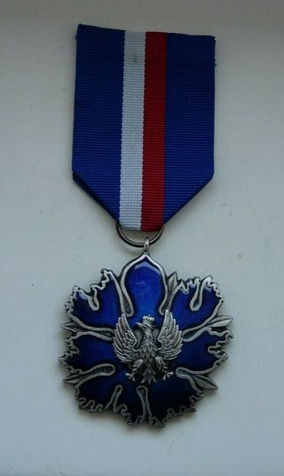 Polish Poland Order Medal For Merit To Culture Gloria Artis 2nd Class