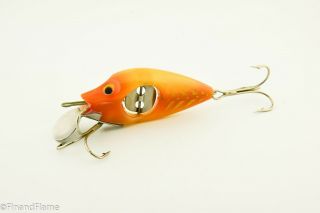 Vintage Rare Gold Pastel Uncatalogued Spinno Minno Antique Fishing Lure ST15 2