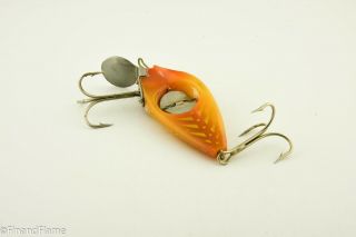 Vintage Rare Gold Pastel Uncatalogued Spinno Minno Antique Fishing Lure ST15 3