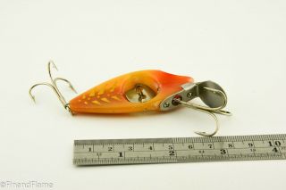 Vintage Rare Gold Pastel Uncatalogued Spinno Minno Antique Fishing Lure ST15 6