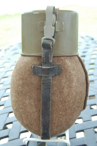 Ww2 German Canteen With Cup Dated 1942