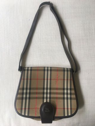 Vintage Burberry Crossbody/shoulder Handbag