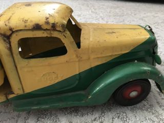 Vintage Buddy L Ice Truck Pressed Steel 1930’s Large 21” Long 4