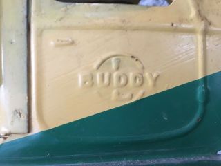 Vintage Buddy L Ice Truck Pressed Steel 1930’s Large 21” Long 5