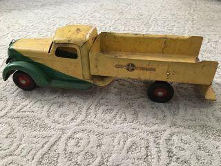 Vintage Buddy L Ice Truck Pressed Steel 1930’s Large 21” Long 6