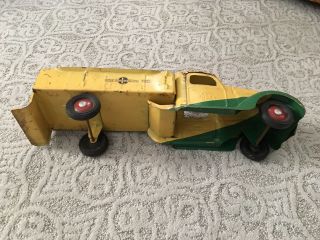 Vintage Buddy L Ice Truck Pressed Steel 1930’s Large 21” Long 9