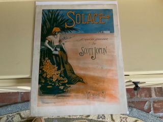 Vintage Sheet Music,  Scott Joplin’s Solace 1909