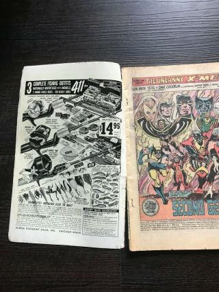 Giant - Size X - Men 1 VINTAGE Marvel Comic 1st Team,  Storm,  Colossus 1975 4