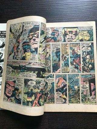 Giant - Size X - Men 1 VINTAGE Marvel Comic 1st Team,  Storm,  Colossus 1975 5