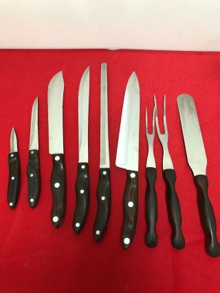 Vintage Cutco Knife Set W/ Trays 20.  21.  22.  23.  24.  25.  26.  27.  28