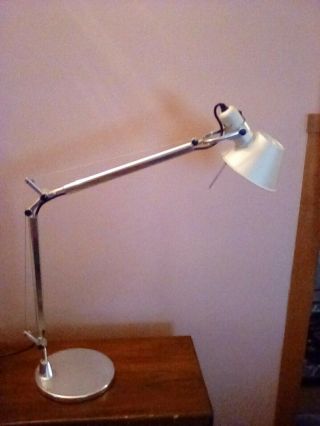 Vintage Artemide Tolomeo Mini Table Lamp Led Mid Century Designer Lamp Lancome
