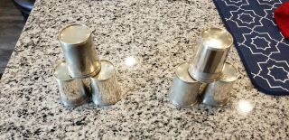 6 Vintage International Sterling 101 25 - 1 julep cups. 2