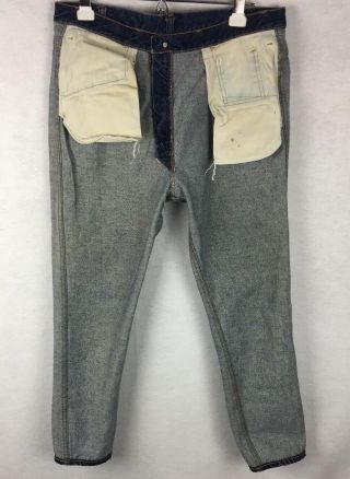 Vintage Levis Big E 606 Orange Tab Denim Blue Jeans Men’s Size 32x27 8