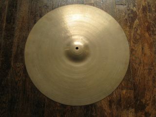 Vintage Zildjian Trans Stamp 20 " Ride Cymbal