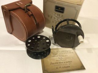 Hardy Perfect Fly Reel,  Limited Edition All Brass,  3” Diameter