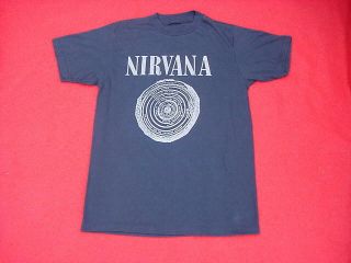 RARE VINTAGE 1989 NIRVANA SUB POP BLEACH SHIRT PROMO CONCERT TOUR 2