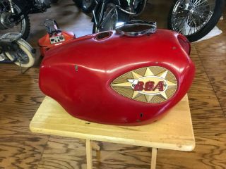 Vintage 1969 Bsa A65 A65fs Firebird Scrambler Steel Gas Tank