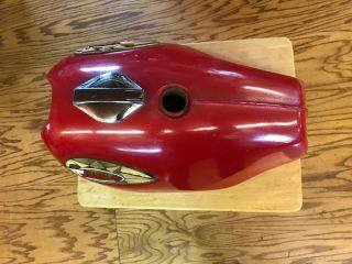 Vintage 1969 BSA A65 A65FS Firebird Scrambler Steel Gas Tank 3