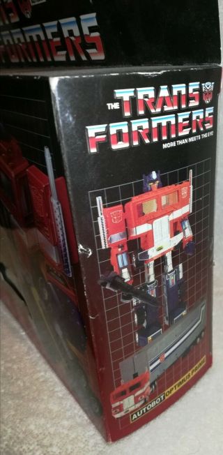 TRANSFORMERS OPTIMUS PRIME G1 TAKARA AUTOBOT 1984 BOX STYROFOAM VINTAGE RARE 5