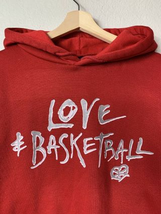 Vintage Love And Basketball Movie Promo Hoodie Size Large