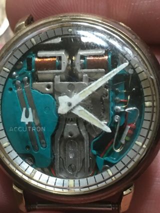 Vintage BULOVA Accutron 214 Spaceview : 3 Watches Or Recovery M6 & M4 9