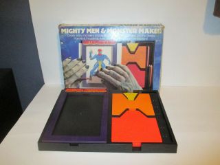 Vintage 1979 Tomy Mighty Men & Monster Maker With Box