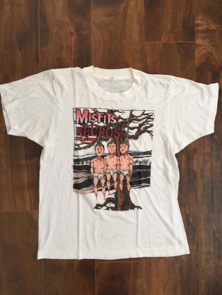 Vintage Misfits Pushead T - Shirt Sz S/m Punk Rock Rare 80’s 90’s Vtg