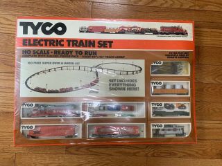 Vintage Tyco Ho Train Set Over And Under 7315