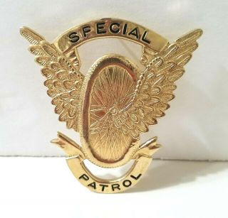 Vintage Special Patrol Badge