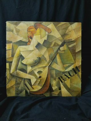 Oil On Canvas,  Vintage,  Rare 1911,  Cubism,  Siganture Picasso (24.  8 X 24.  8 Inches)