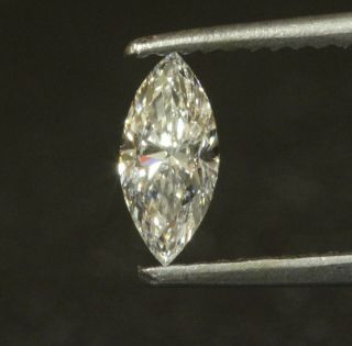 GIA certified.  37ct SI2 D loose marquise cut diamond vintage estate antique 2