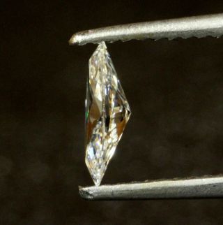 GIA certified.  37ct SI2 D loose marquise cut diamond vintage estate antique 5