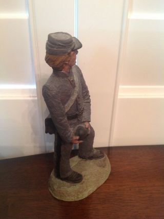 Hand Carved Soldier Signed Limited Edition from artist in Charleston,  SC 2