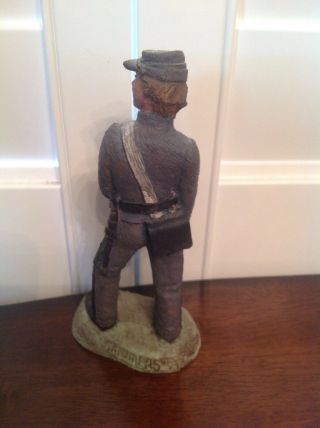 Hand Carved Soldier Signed Limited Edition from artist in Charleston,  SC 3