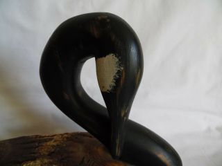 Chris Boone Canadian Goose Wood Sculpture Decoy Signed Vintage Hand Carved 2