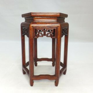 G022: Chinese Decorative Stand Of Karaki Wood With Appropriate Quality And Work