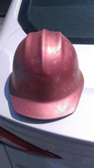 Bullard Aluminum Metal Hard Hat Vintage 6