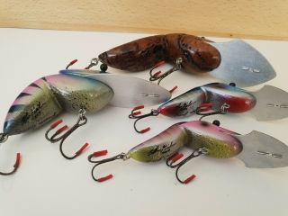 Christopher Nielsen Timber fishing lures.  Vintage lure 2